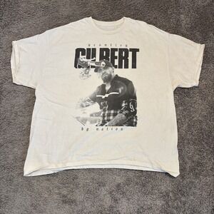 Brantley Gilbert Shirt Adult XXL Grunge Graphic Print Tee Concert‎ 2XL